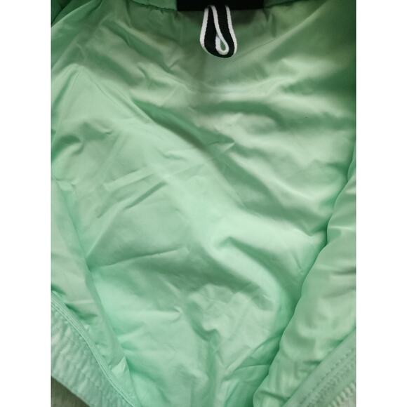 Under Armour Girl's Large Coldgear Green Soft Faux Fur Jacket - Picture 5 of 6